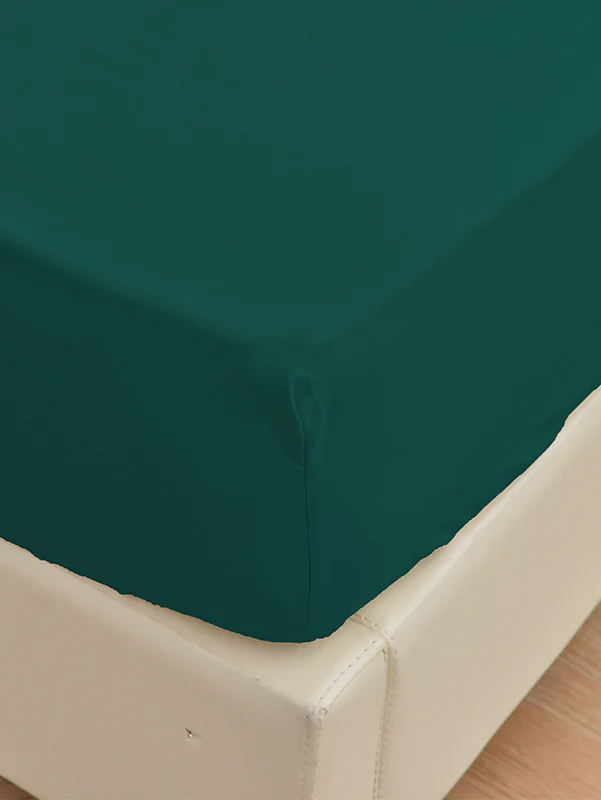 Dark Green Bamboo Bed Sheets - Cooling Comfort For Modern Bedrooms - Image 3