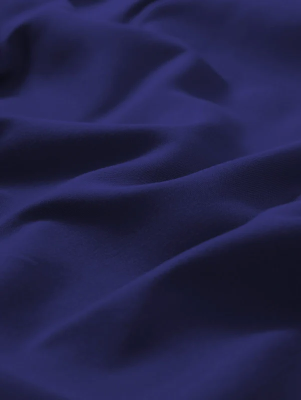 Navy Blue Bamboo Pillow Cases Sets - Wrinkle-Free & Soft Pillowcase Set - Image 4