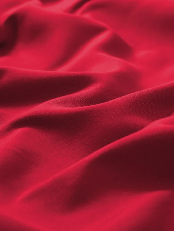 Red Bamboo Pillow Cases Sets - Luxurious & Breathable Pillowcase for Comfort - Image 4