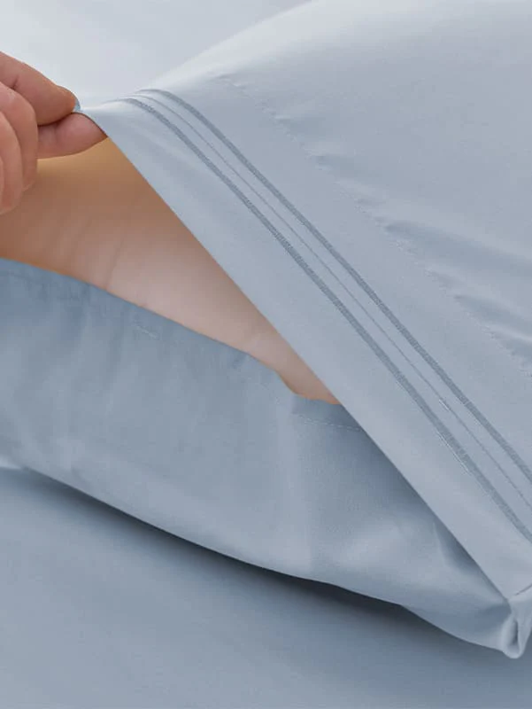 Silver Bamboo Bed Sheets - Cooling Comfort For Modern Bedrooms - Image 3