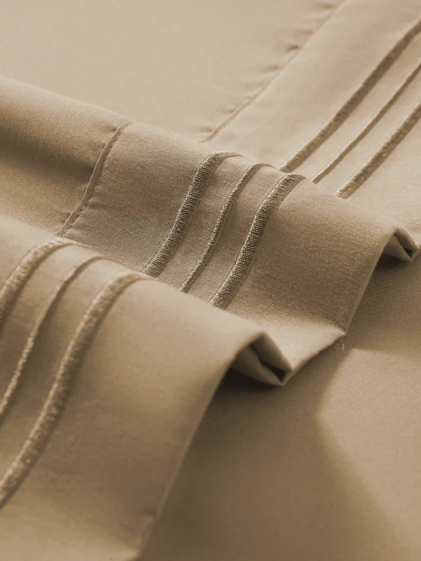 Tiger Eye Bamboo Pillow Cases Sets - Smooth & Cool Bamboo Pillowcase Set - Image 4